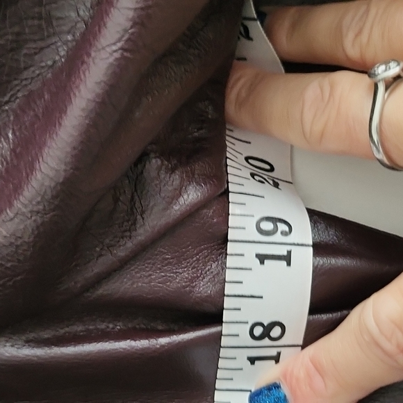 Genuine Leather Lined Coat - Picture 8 of 17